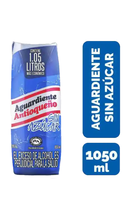 Aguardiente Antioqueño Azul 1l