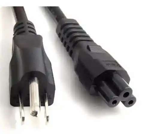 Cable De Poder Mickey-trebol Pc 1.5mts Para Cargadores De Portátiles Y Otros.