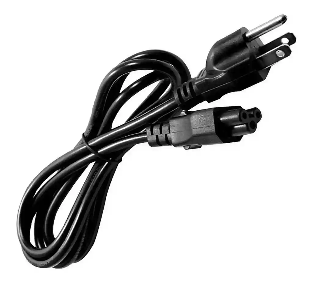 Cable De Poder Mickey-trebol Pc 1.5mts Para Cargadores De Portátiles Y Otros.