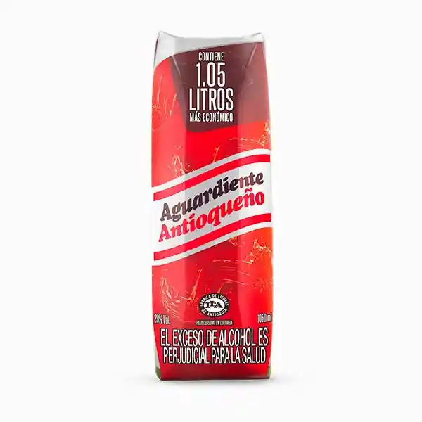 Aguardiente Antioqueño 1l Rojo