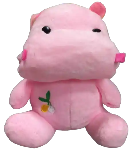 Hipopotamo Rosada - 16cm