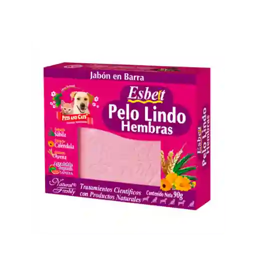 Jabón Esbelt Pelo Lindo Hembras X 90g