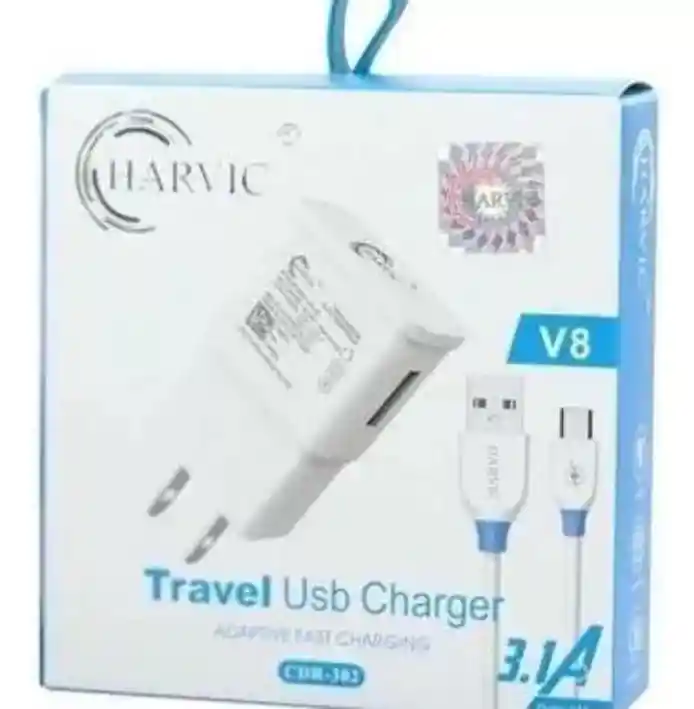 Cargador Harvic V8 Carga Rapida