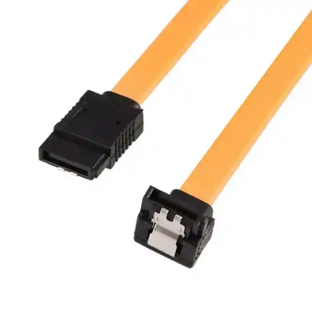 Cable Datos Sata Para Disco Duro O Ssd Color Naranja