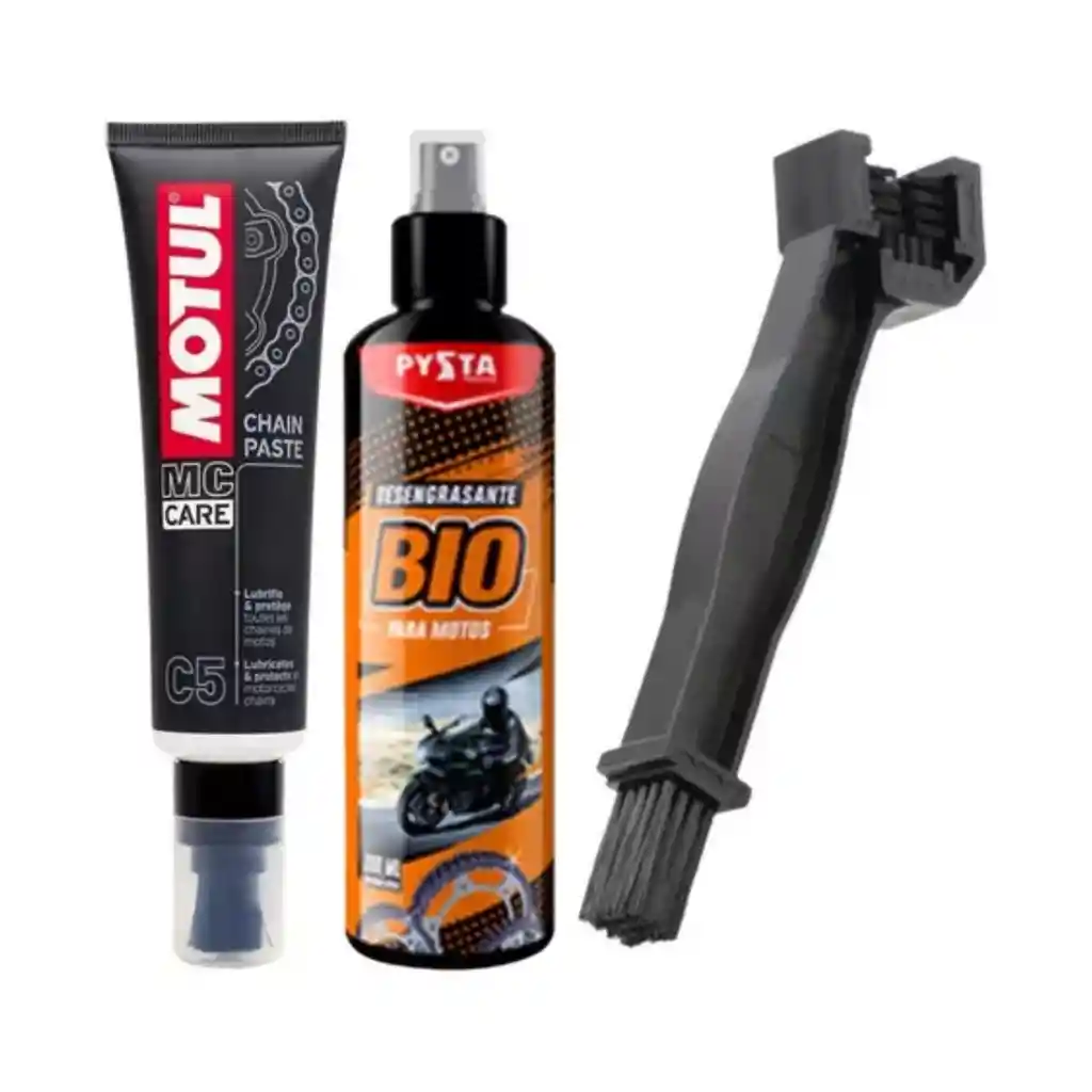 Kit Limpieza Y Lubricacion De Cadena