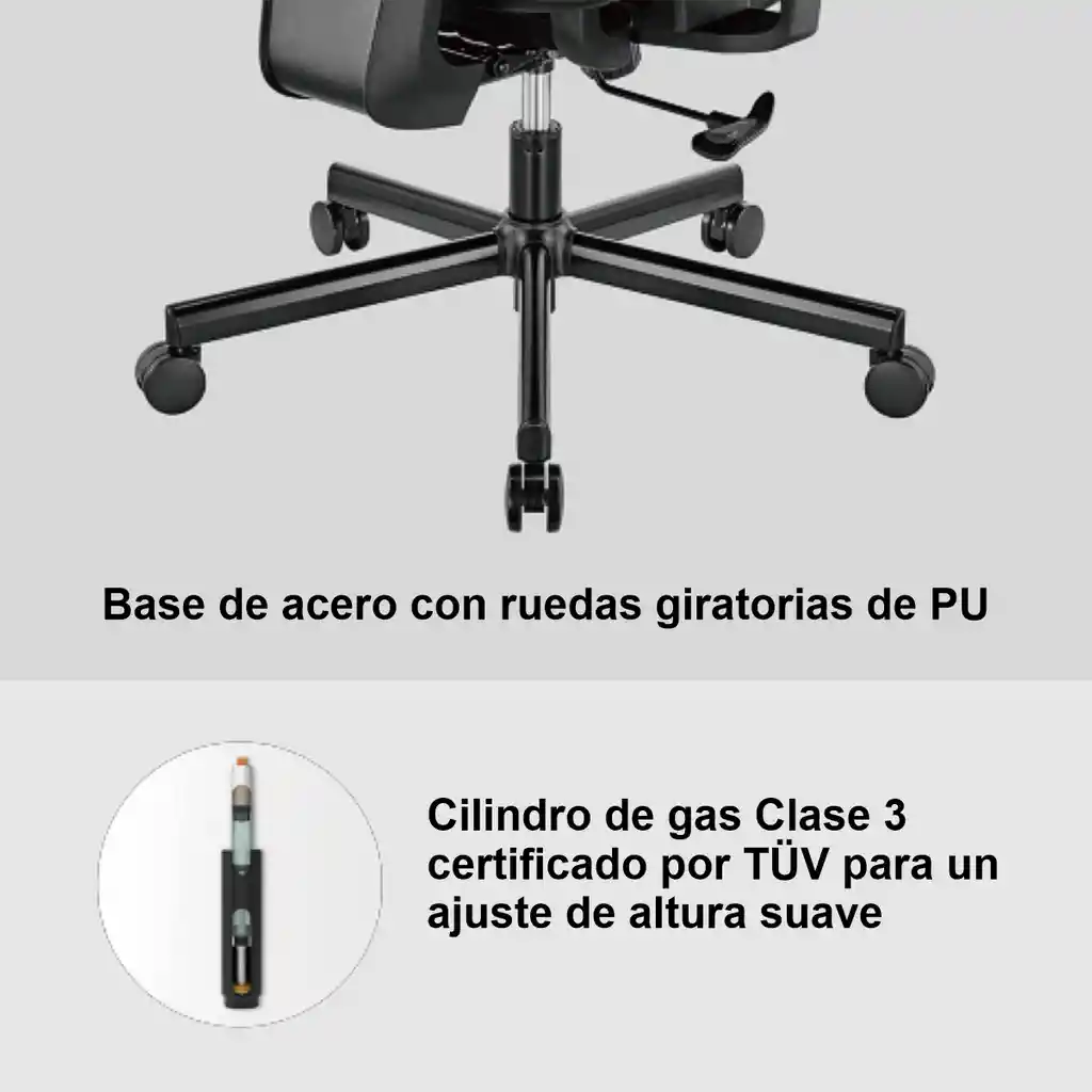 Silla Oficina Presidencial Malla Ergonómica Techgo Sofg-01