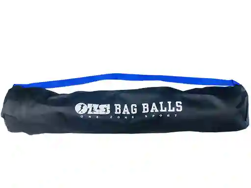 Tula Balonera Ozs 5 Balones Aproximadamente Poliester Lona Azul