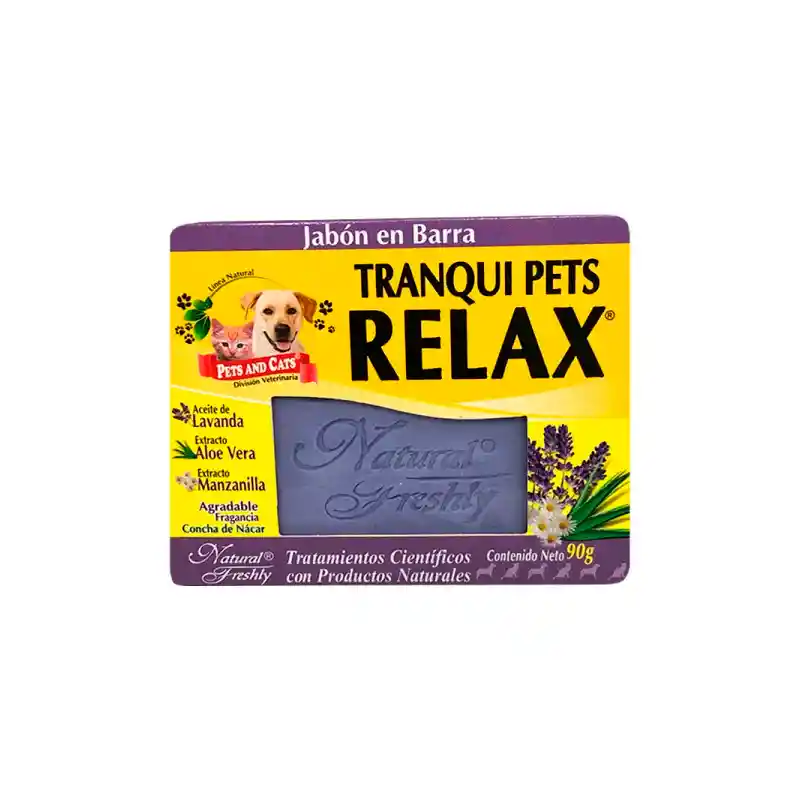 Jabon Tranqui Pets Relax X 90 Gr