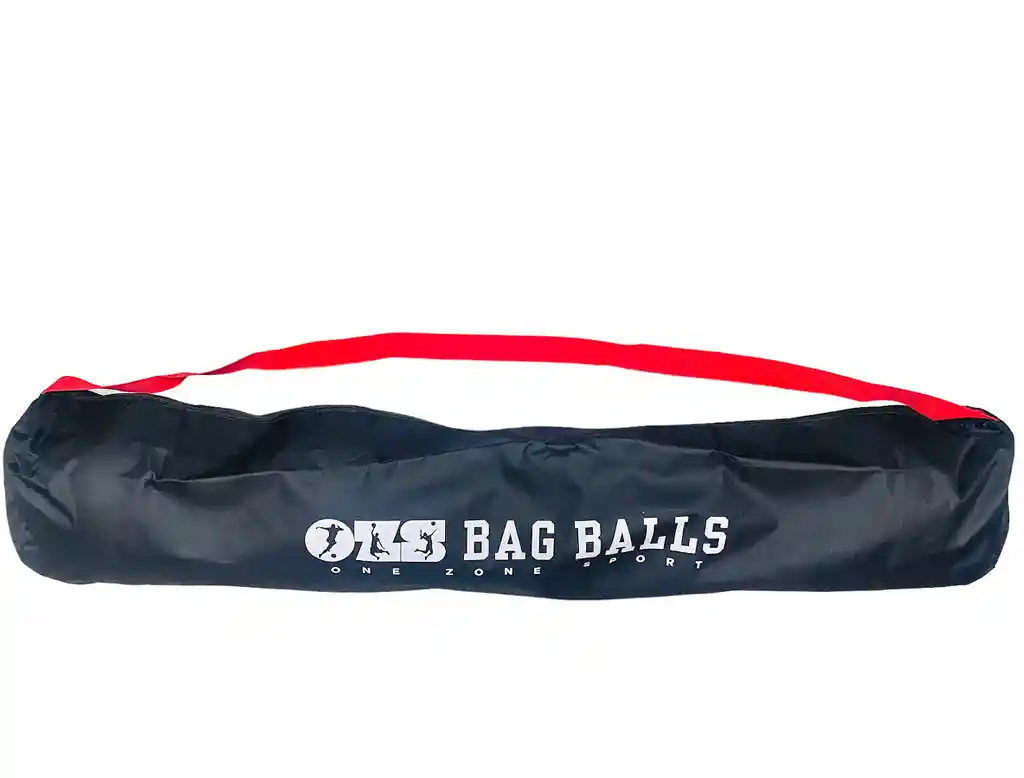 Tula Balonera Ozs 5 Balones Aproximadamente Poliester Lona Rojo