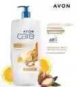 Avon Care Crema Corporal Hidratante Piel Seca Aceite De Argán Y Naranja - 1000 Ml