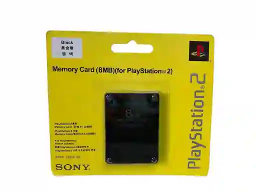 Memory Card Para Play 2/ps2 Capacidad 8mb