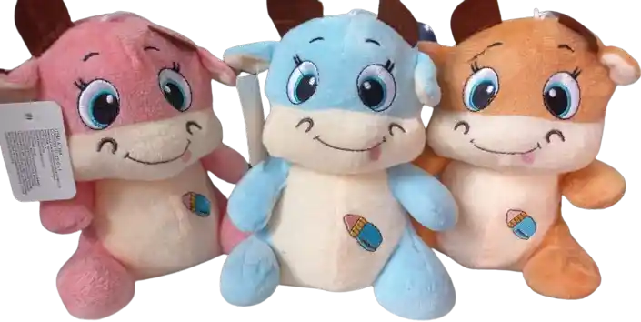 Trio De Terneros Bebe De Peluche