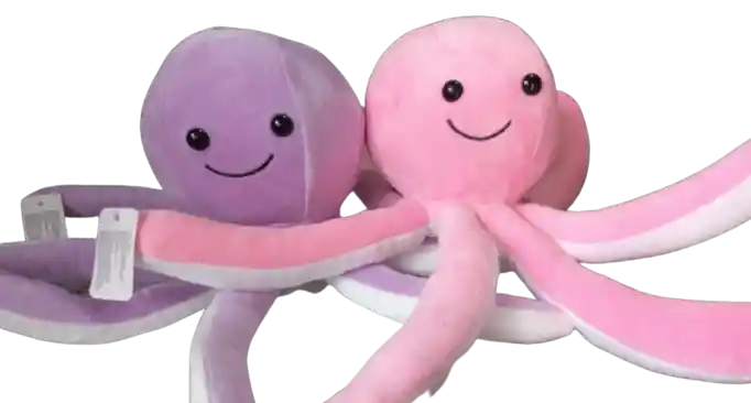 Duo De Pulpos De Peluche