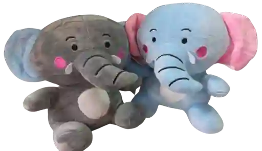 Duo De Elefantes De Peluche