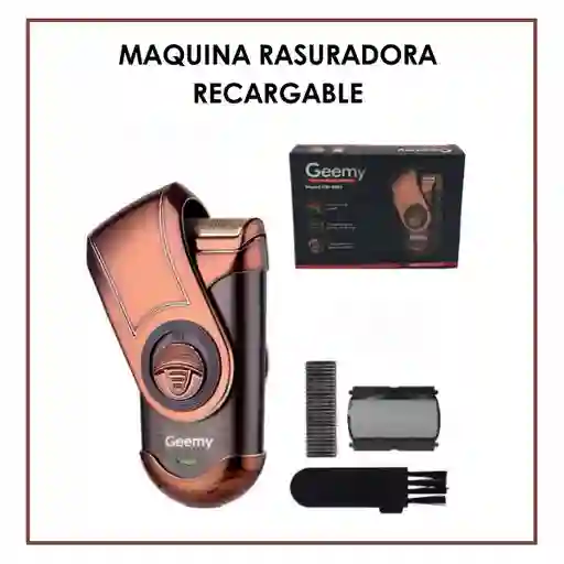 Maquina Rasuradora Recargable Portable (gm-9001)