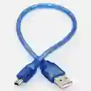 Cable Desoxigenado Mini Usb 5 Pines Para Celular Mp3 Mp4 Tablet 1.5 Mts