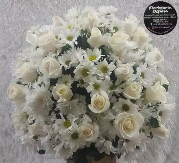 Arreglo Fúnebre Alma Blanca