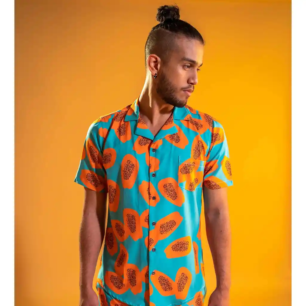 Camisa Papaya - Hombre Y Mujer
