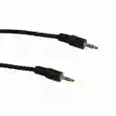 Cable Audio Auxiliar Stereo Macho Macho Para Audio Plug 3.5 Milímetros De 1.5 Metros Para Parlanttes Diademas Cabinas Etc