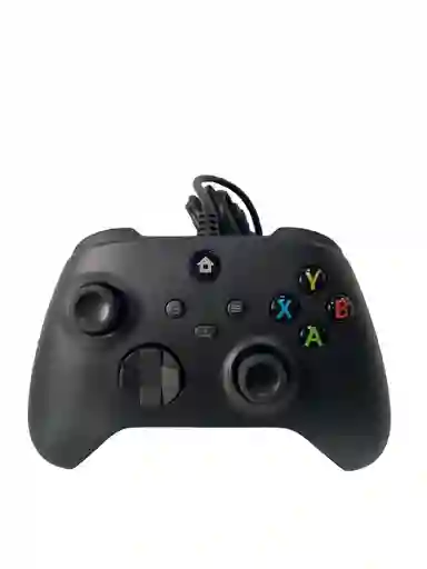 Control Computador Pc Mando Tipo Xbox One Vibracion Usb Color Negro