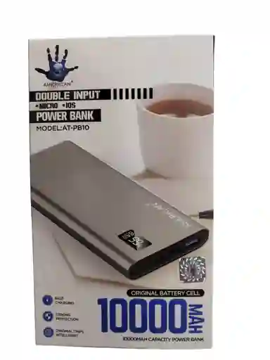 Power Bank American 10.000 Mah