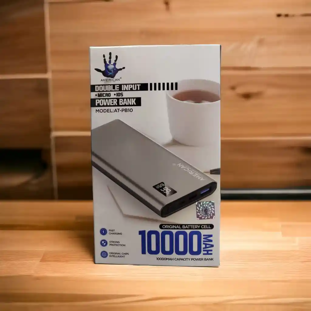Power Bank American 10.000 Mah