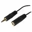 Cable Extensión Audio Plug De 3.5 Mm Stereo Macho A Hembra De 3 Metros. Para Audifonos-parlantes