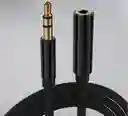 Cable Extensión Audio Plug De 3.5 Mm Stereo Macho A Hembra De 3 Metros. Para Audifonos-parlantes