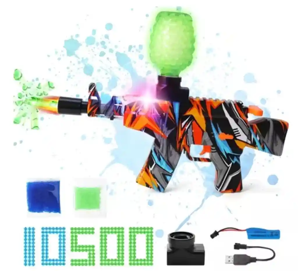 Pistola De Hidrogel Orbis Con Led Recargable