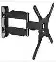 Soporte Tv Pared 3 Brazos Ajustable 32 A 55 Pulgadas. Color Negro