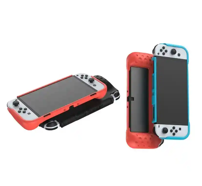 Funda Protectora Dobe Tpu Compatible Nintendo Switch Oled Roja