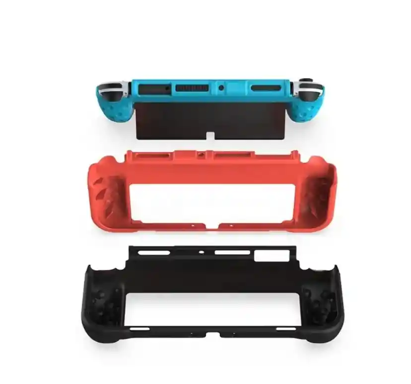 Funda Protectora Dobe Tpu Compatible Nintendo Switch Oled Azul