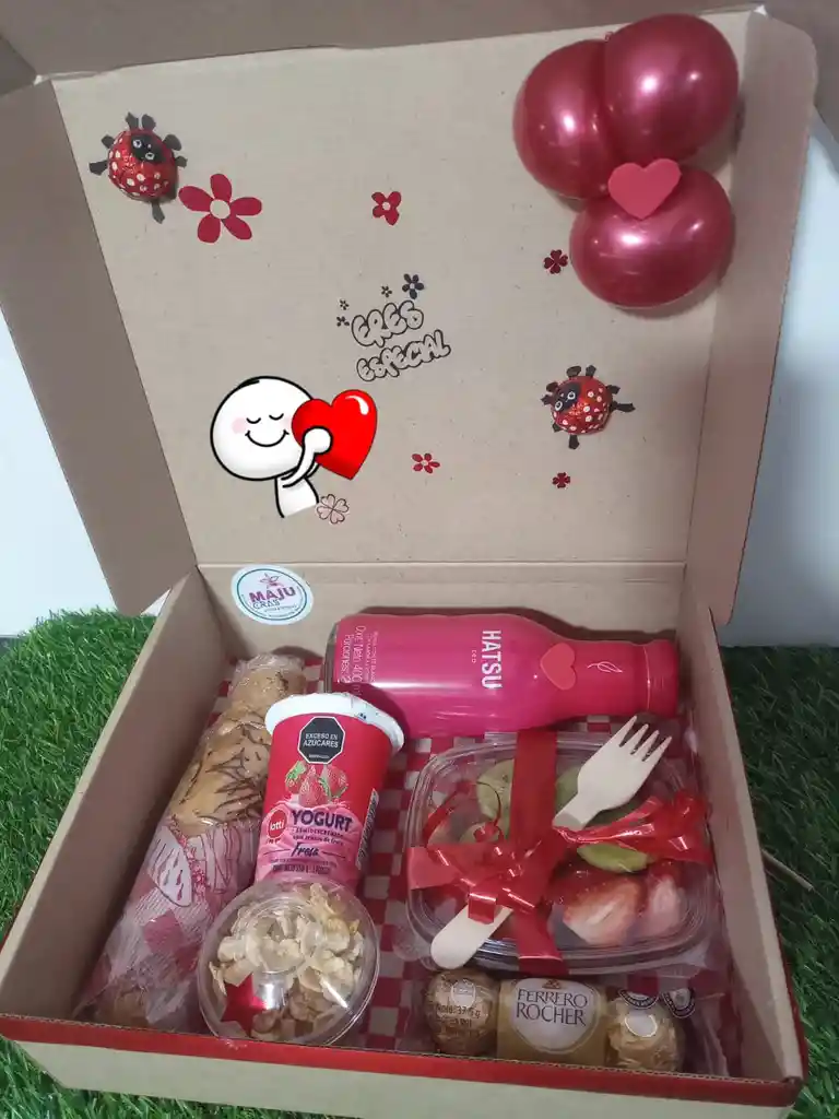 Caja Desayuno Encanto De Amor