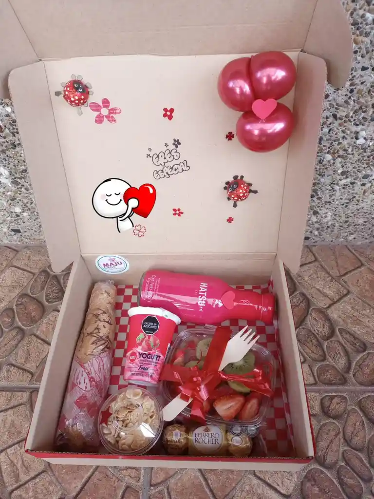 Caja Desayuno Encanto De Amor