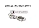 Regleta De 6 Puestos Con Extencion De 5 Mts De Largo