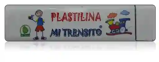 Plastilina En Barra Color Blanco 55 Gr Mi Trencito