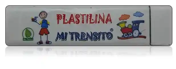 Plastilina En Barra Color Blanco 55 Gr Mi Trencito