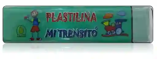 Plastilina En Barra Color Verde 55 Gr Mi Trencito