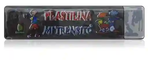 Plastilina En Barra Color Negro 55 Gr Mi Trencito
