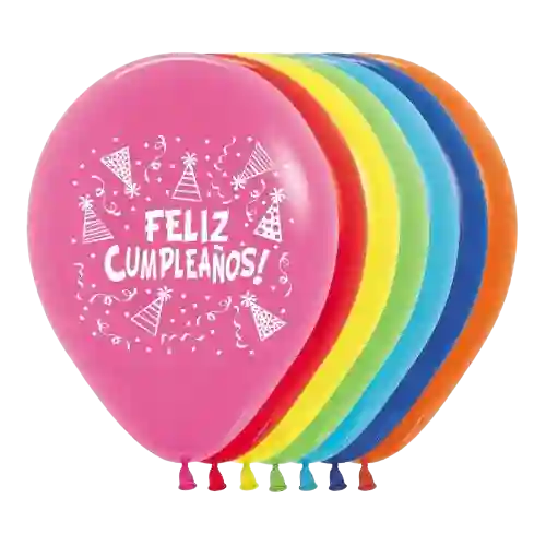 Bombas Surtida R12, Feliz Cumpleaños X12