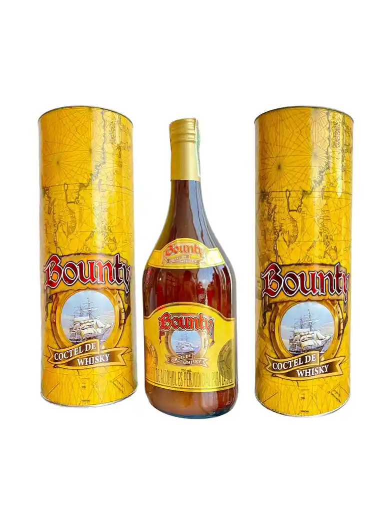 Crema Coctel De Wiskhy Bounty 750ml - Feliz Dia