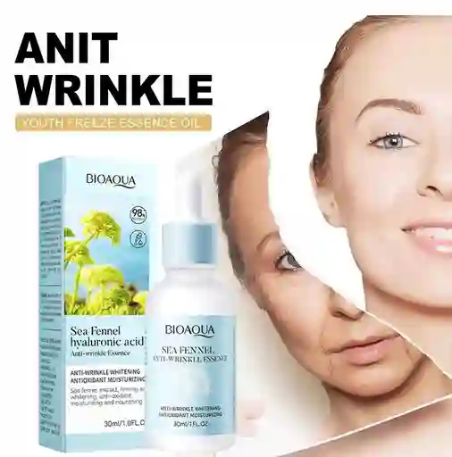 Serum Ácido Hialuronico Sea Fennel Bioaqua X30ml - Antiarrugas