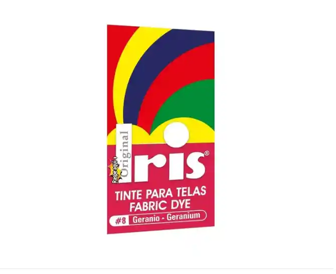2 Tintura Iris Ropa Color Geranio Tinte Tela Pigmento Textil Colorante 8