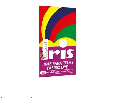 Tintura Iris 33 Ropa Morado Obispo Tinte Tela Pigmento Textil Colorante