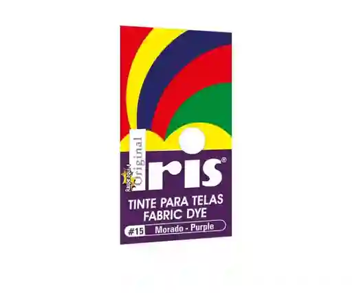 2 Tintura Tinte Iris 15 Ropa Color Morado Indigo Tela Pigmento Textil Colorante