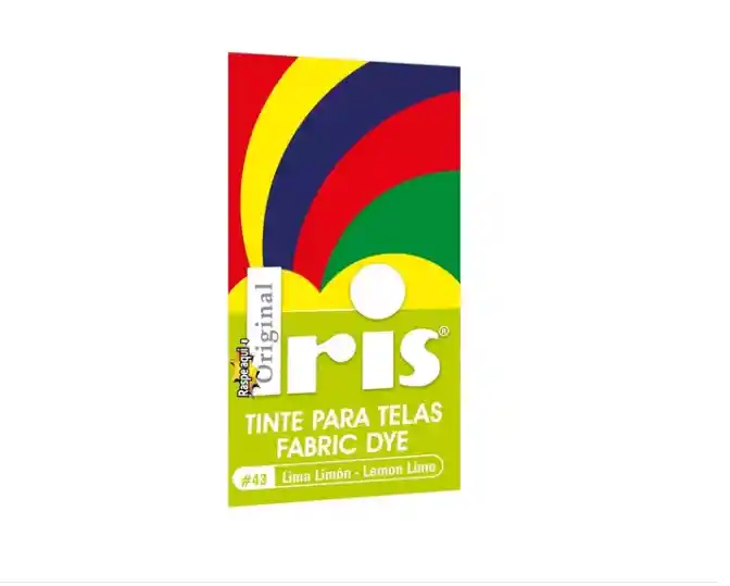 2 Tintura Iris Ropa Color Verde Lima Limon Tinte Tela Pigmento Textil Colorante 43