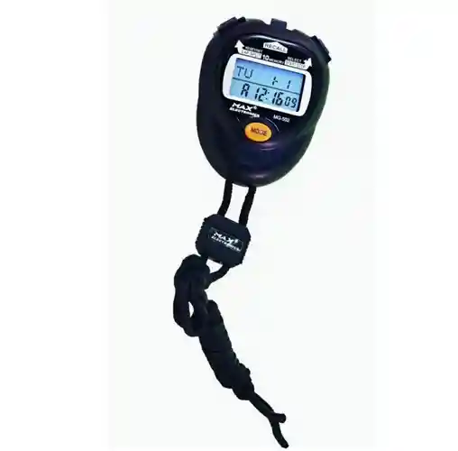 Cronometro Max Mg502 Profesional 10 Tiempos Alarma Timer