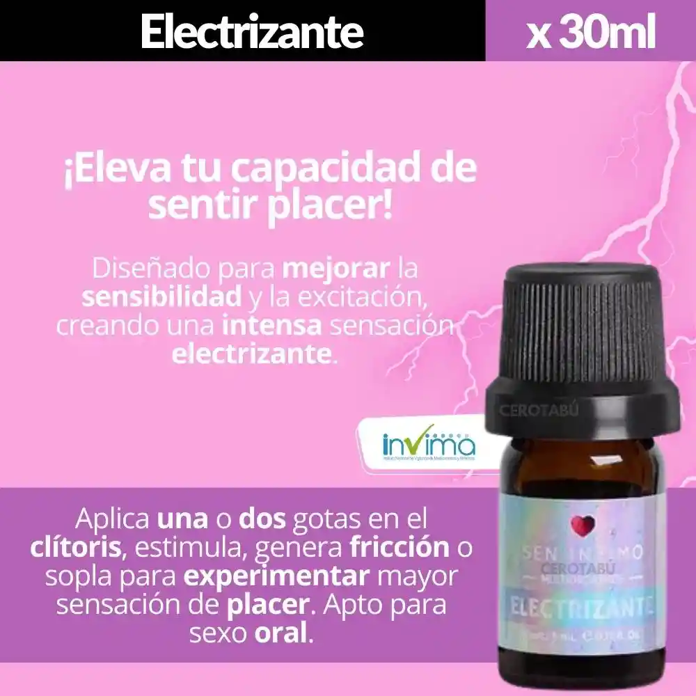 Lubricante Multiorgasmo Electrizante Sen Intimo