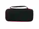 Estuche Rigido Viaje Con Mango + Vidrio Protector + Grips Para Consola Nintendo Switch