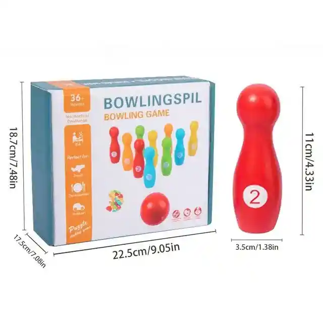 Juegos De Bolos De Madera Para Niños